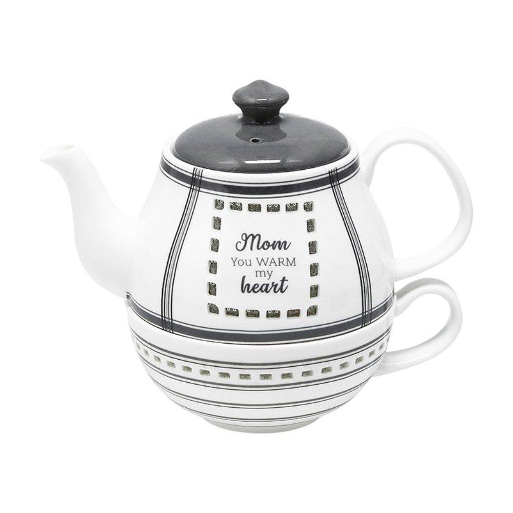 Mom You Warm My Heart Tea for One Set - BRAND NEW